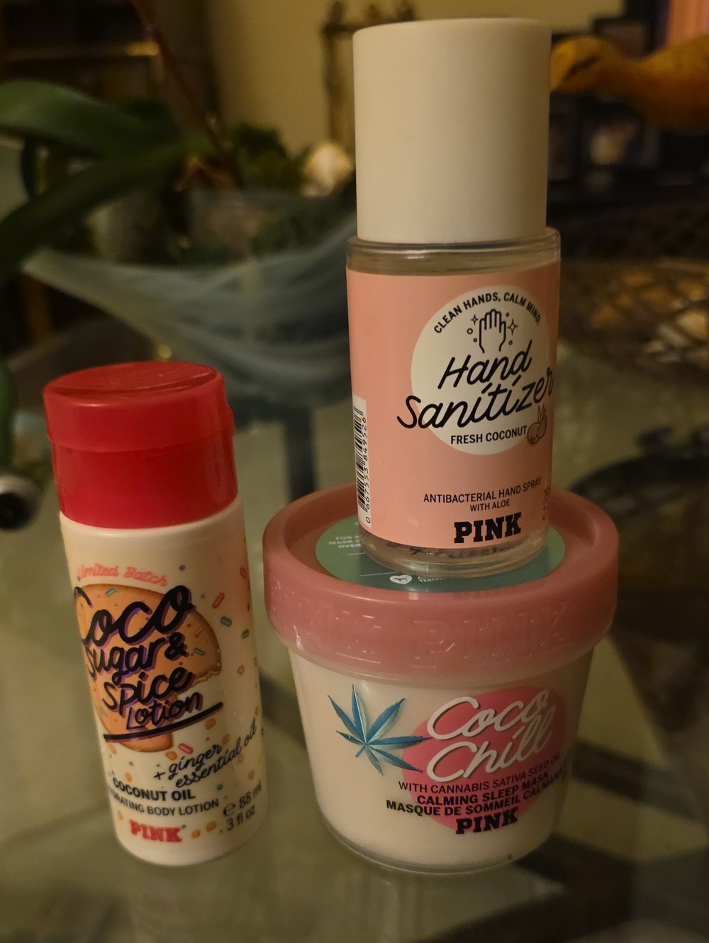 PINK Victoria's Secret Coco Chill Set in Soft Pink